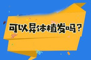 植发为什么只能用自己毛囊 用别人的行不行